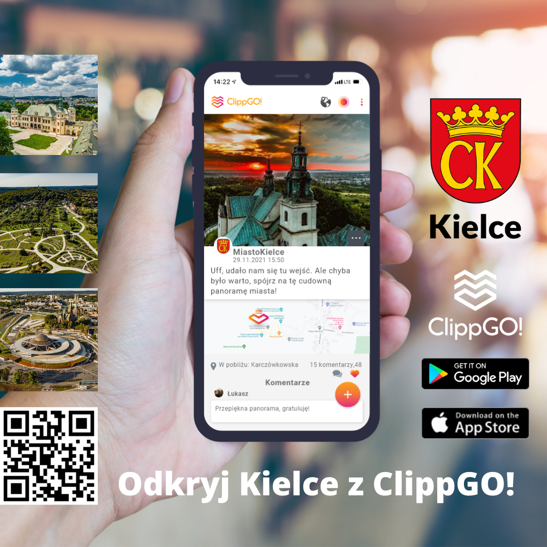 Promotion of the city of Kielce using ClippGO!