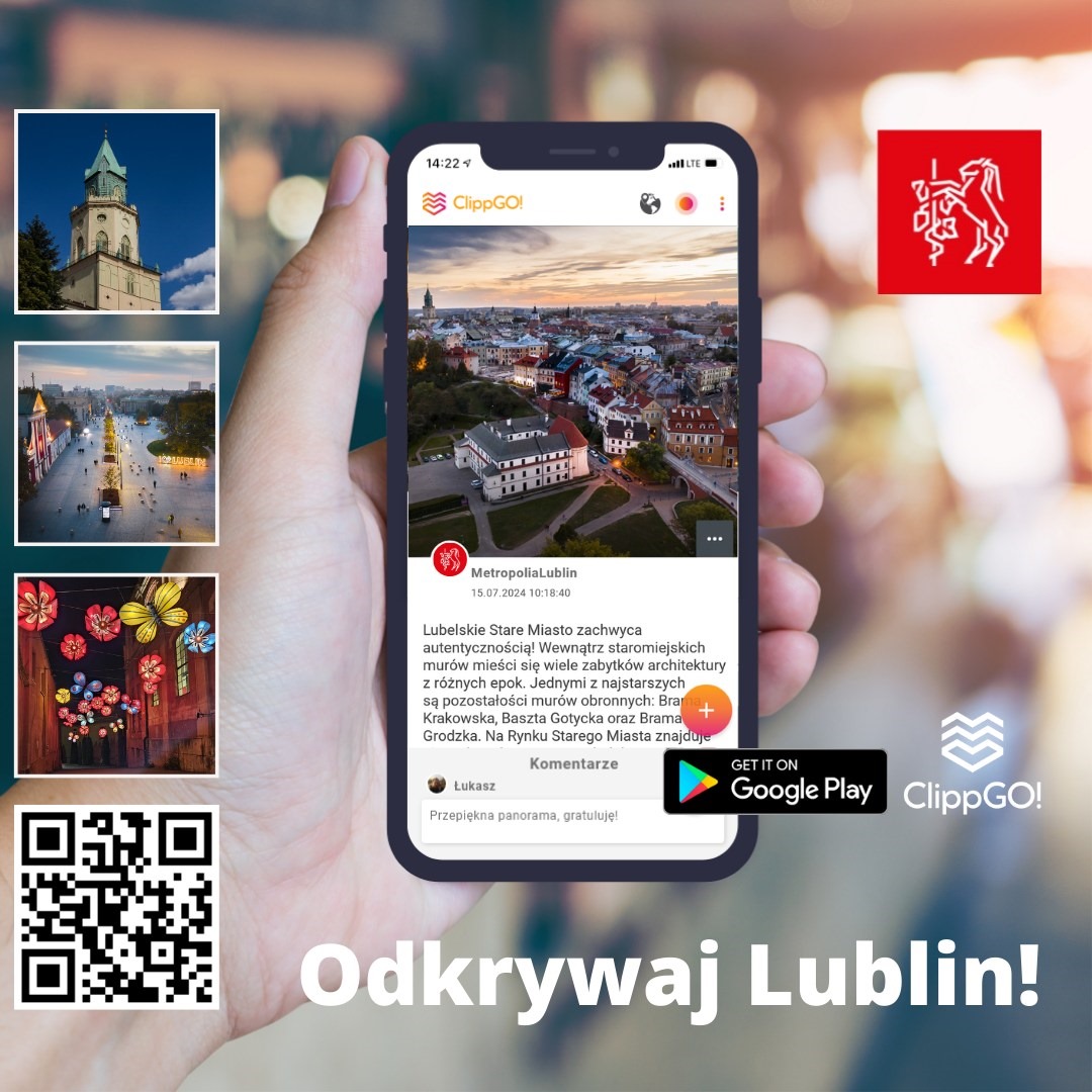 Promotion of the city of Lublin using ClippGO!